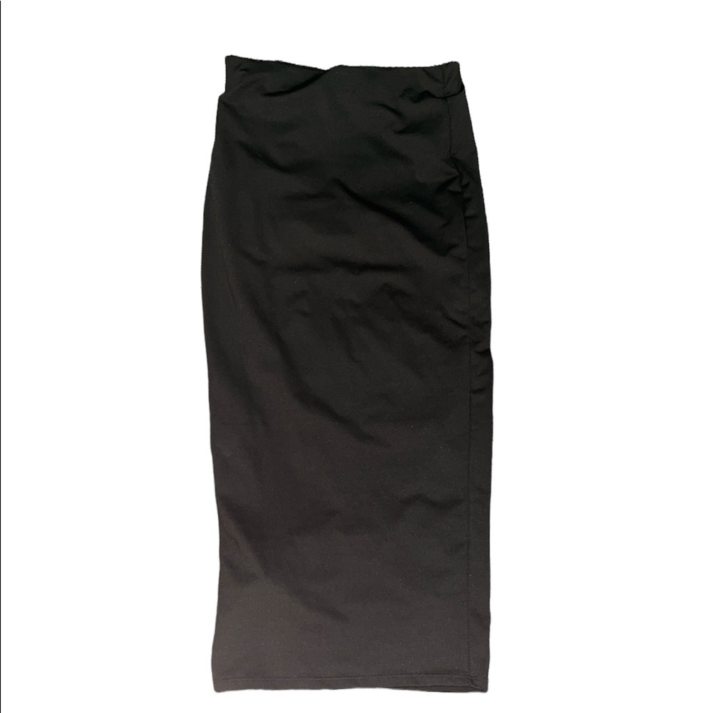 Black fashion nova pencil skirt